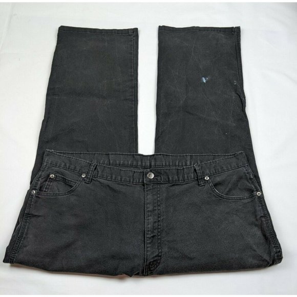 Dickies Jeans Dickies Mens Carpenter Jeans Black Denim Work Pants 42 X 3 Poshmark